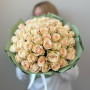 51 персиковая роза (Кения) фото 2